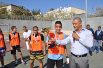 بالصور: الصف التاسع (1) يفوز ببطولة المرحلة الاعدادية لكرة القدم في مدرسة اجيال الثانوية